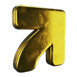 Gold Aurus shield